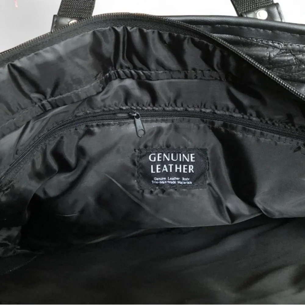 MAXAM - Genuine Lambskin Leather Briefcase 16